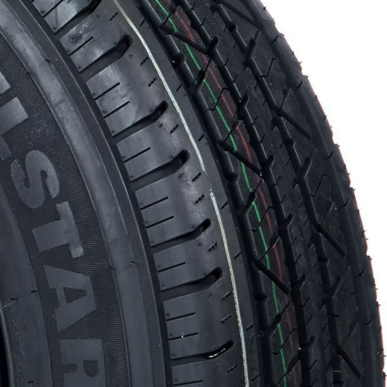 Travelstar HF288 Radial Trailer Tire - 10 Ply, Load Range E, ST225
