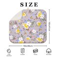 thumbnail image 5 of Microfibre Drying Mat for Kitchen Pioneer Dish Drying Drainer Mat Absorbent Colorful Floral Drying Mat Washing Up for Glass, Plate & Cup 16inch X 18inch, 5 of 7