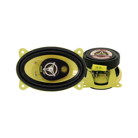 Altavoz para coche Pyle Three-Way System-Pro 4x6, 180 W, 4 ohmios, 30 ml, imán