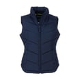thumbnail image 1 of Aeropostale - Chaleco acolchado de nailon para mujer, azul, pequeÃ±o Aeropostale Chaleco acolchado, 1 of 1