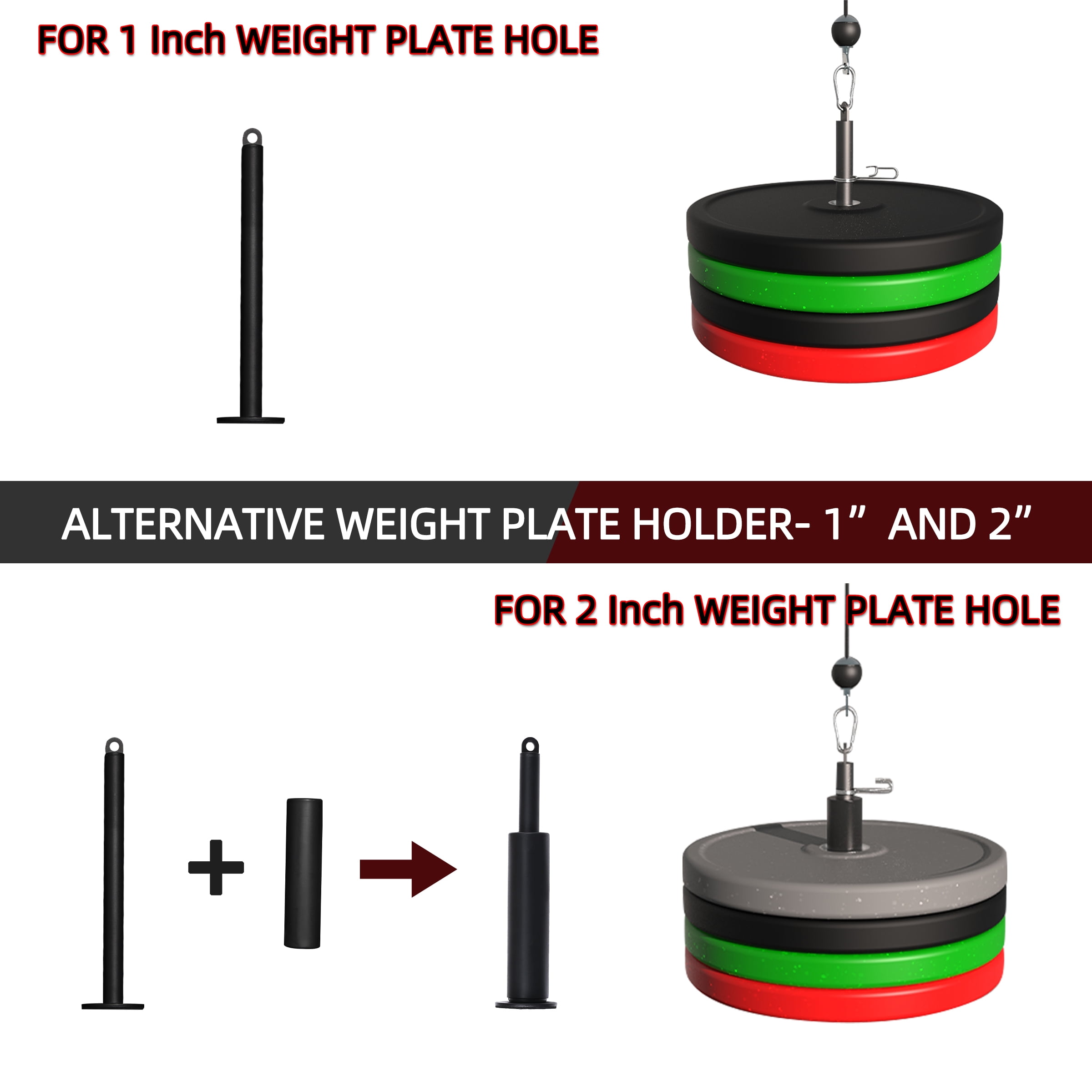 AOWINNOX Cable Pulley System, LAT and Lift Pulley Unit, Cable Crossover Accessories