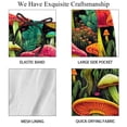 thumbnail image 4 of luoweisi Men's Beach Shorts Quick Dry Swim Trunks with Mesh Lining Mushroom L, 4 of 5