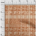 thumbnail image 2 of oneOone Polyester Spandex Orange Fabric Aaian Batik Sewing Craft Projects Fabric Prints By Yard 56 Inch Wide, 2 of 4