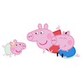 thumbnail image 2 of CafePress - Peppa Pig: Learning To Crawl - 12.5" x 7" Makeup Bag, 2 of 6