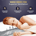 thumbnail image 6 of Royal Therapy Memory Foam Contour Pillow, Queen, Adjustable Cervical Neck Support for Sleeping, 6 of 7