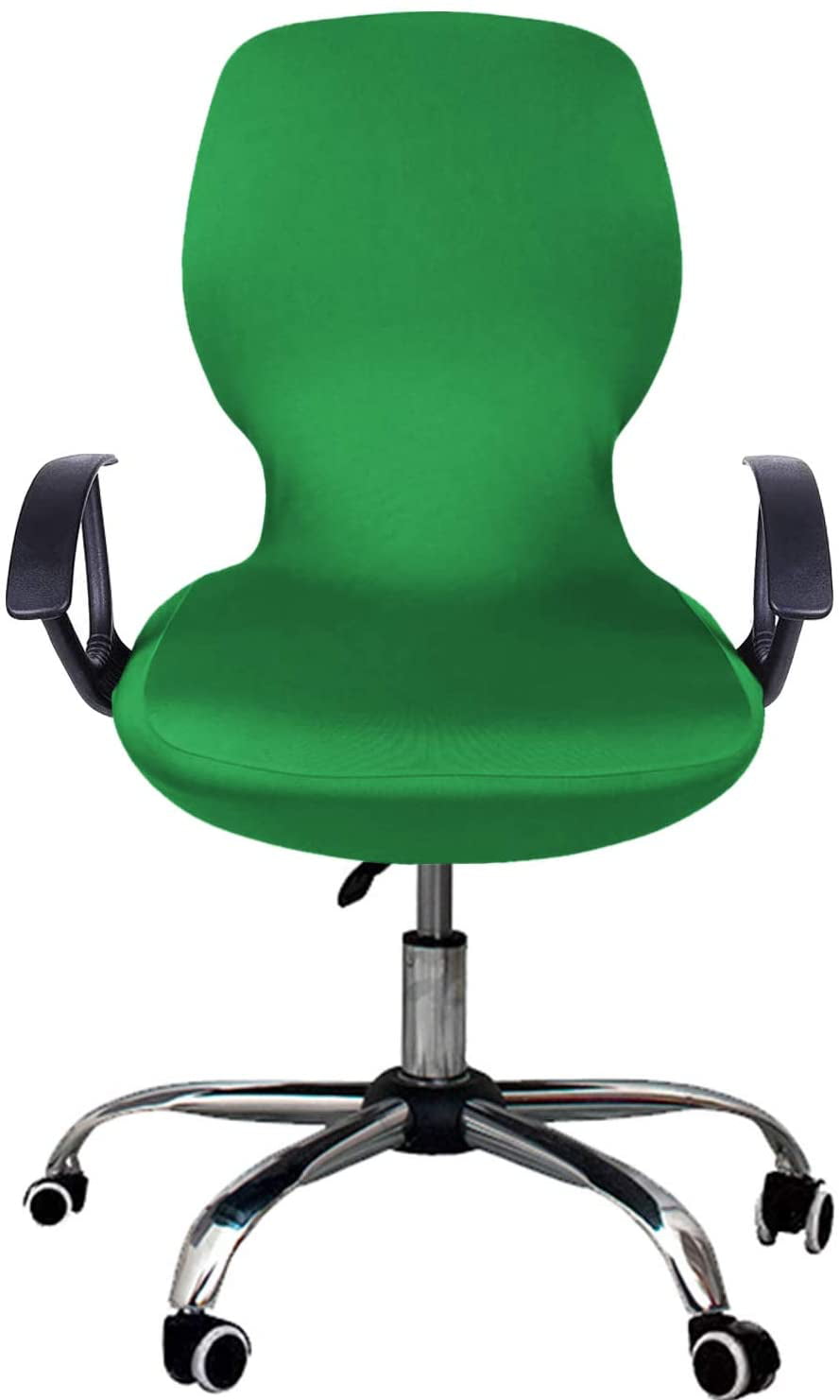 Universal Stretch Desk Black Melanovo Computer Office Chair Covers 