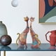 thumbnail image 3 of Juego de 2 estatuas de gatos de resina para decoración del hogar, oficina, hotel, biblioteca, 24,5 cm de alto JAMW Sencillez, 3 of 5