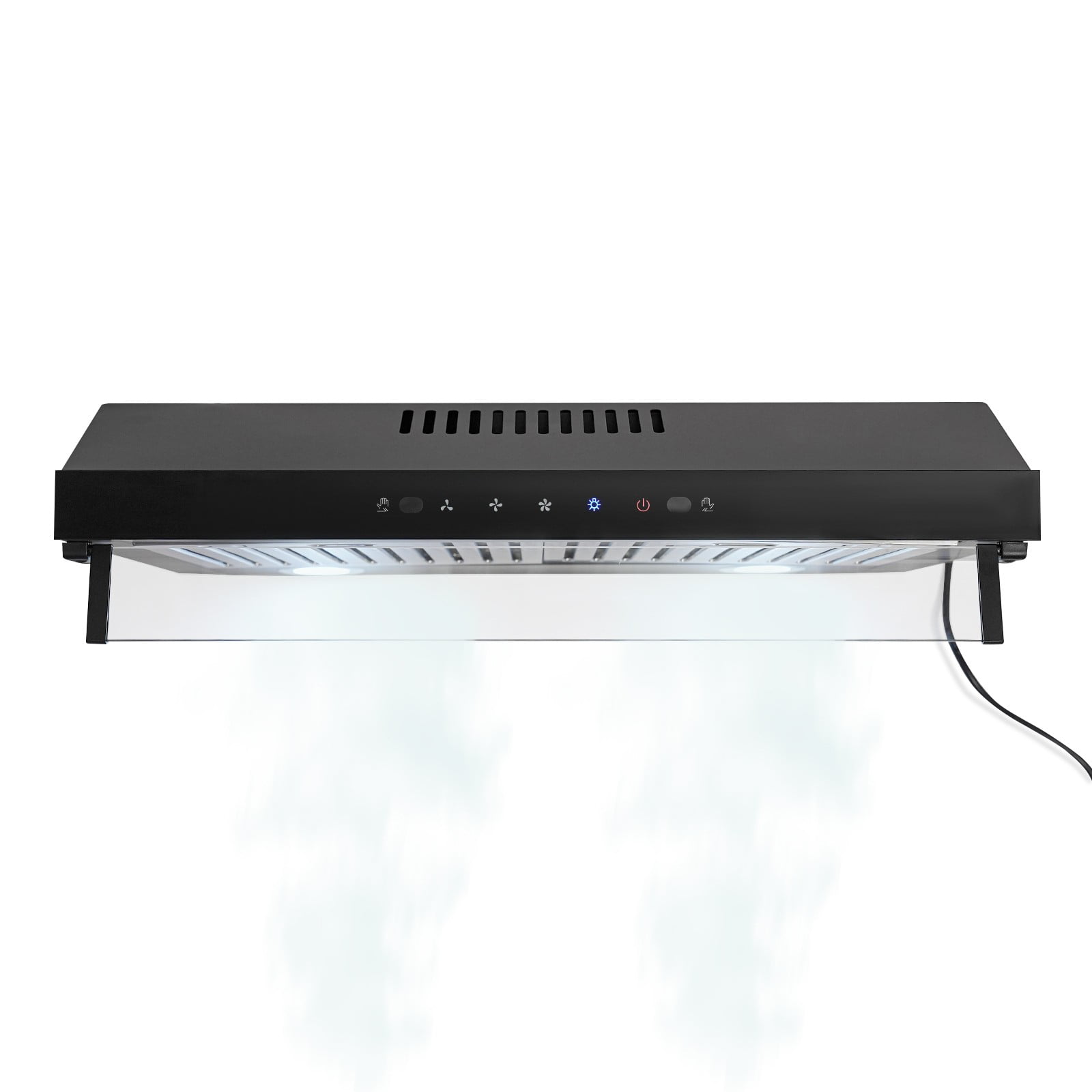 24in Under Cabinet Range Hood, 900CFM Kitchen?Range Hood, Dual Motor Range Hood Used In Home Kitchens, School Kitchens, Restaurants