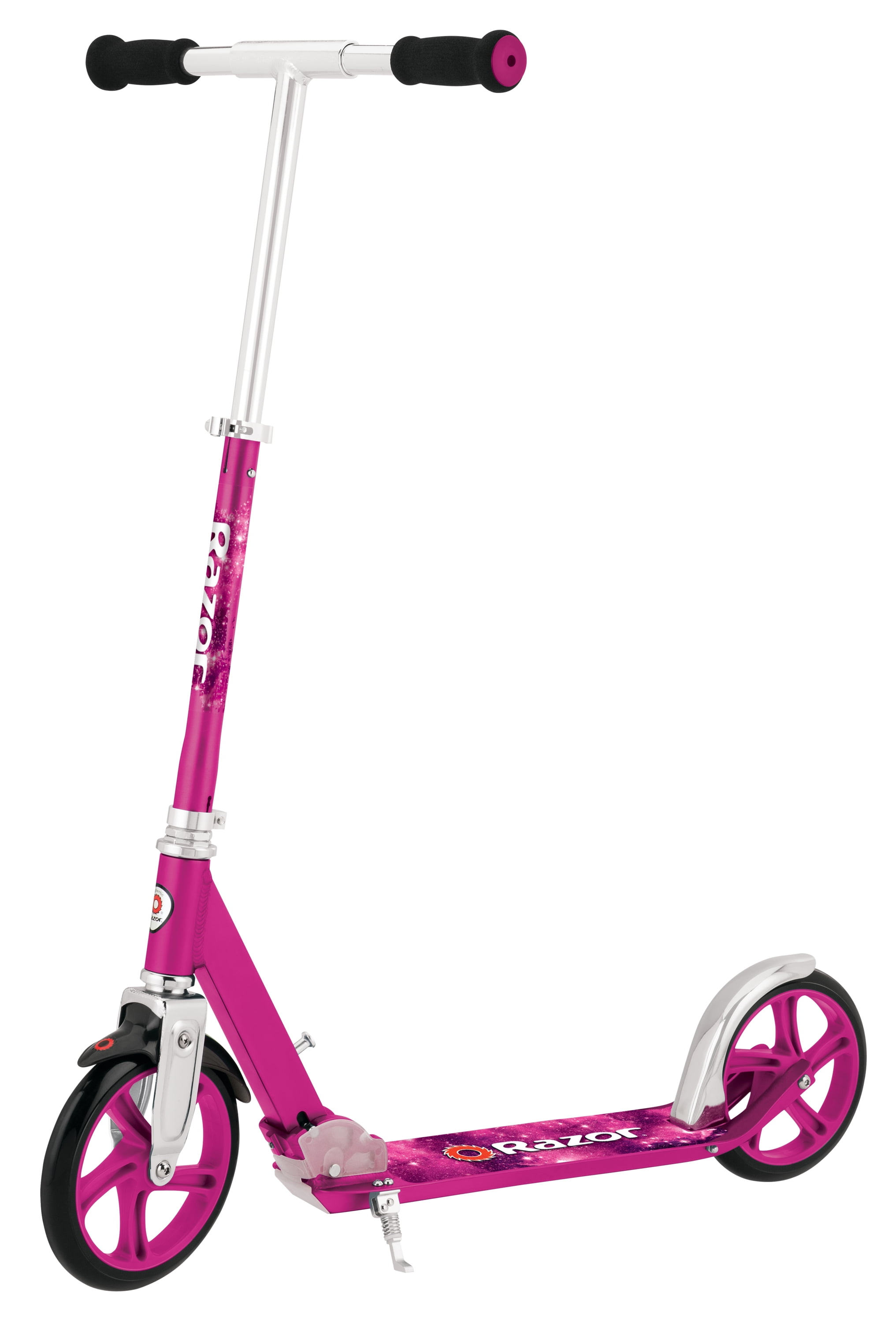Razor A5 Lux Kick Scooter - Large 8" Pink, Adjustable Handlebars, Lightweight, for Riders up to 220 lbs - Walmart.com