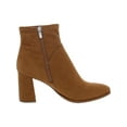 thumbnail image 4 of Marc Fisher Womens Dyvine  Faux Suede Covered Heel Ankle Boots, 4 of 5