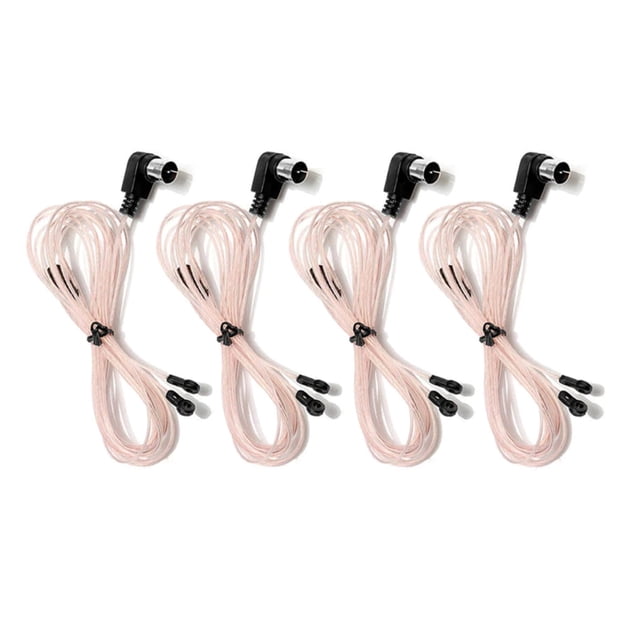 APPLAYERR F Type Male Plug FM Dipole Antenna 75 Ohm 85-112Mhz Frequency Range Indoor Use For Home Stereo Radio Receiver