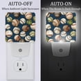 thumbnail image 2 of Baseball LED Square Night Lights - Bright, Energy-Efficient Luminaires for Tranquil Nights - Set of 2, 200 Characters, 2 of 6