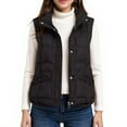 thumbnail image 2 of WTOBBY Women's Minimalist Short-Length Warm And Stylish Winter Coat, Simple and Modern Short Jacket for Warmth and Style in Cold Weather,Black L, 2 of 4