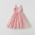 thumbnail image 3 of Pounoo Womens Sundresses Halter Neck Rose Decor Tulle Skirt Lightweight Sweet Style (For Small Wearers) Gift, 3 of 9