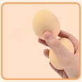thumbnail image 5 of Diceymbol Realistic Egg Slow Rebound Stress Relief Squeeze, Soft Resilient Calming Comfort, Minimalist Design for Office & Home Daily Relaxation and Desk Decor, 2.28IN, 5 of 7