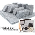 thumbnail image 2 of Olurrisa 1/5" Felt Strips with Adhesive Backing Non Slip Felt Furniture Pads Adhesive Felt Roll Felt Tape for Protecting Hardwood Floors Chair Wall Protecto, 2 of 7