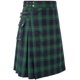 thumbnail image 5 of Vestido de fiesta para hombre, falda plisada de cuadros en color contrastante para hombre BK0143, 5 of 5