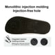 thumbnail image 5 of Men Sport Thong Flip Flip Sandalias PVC Beach para Interior/exterior (negro 42), 5 of 9
