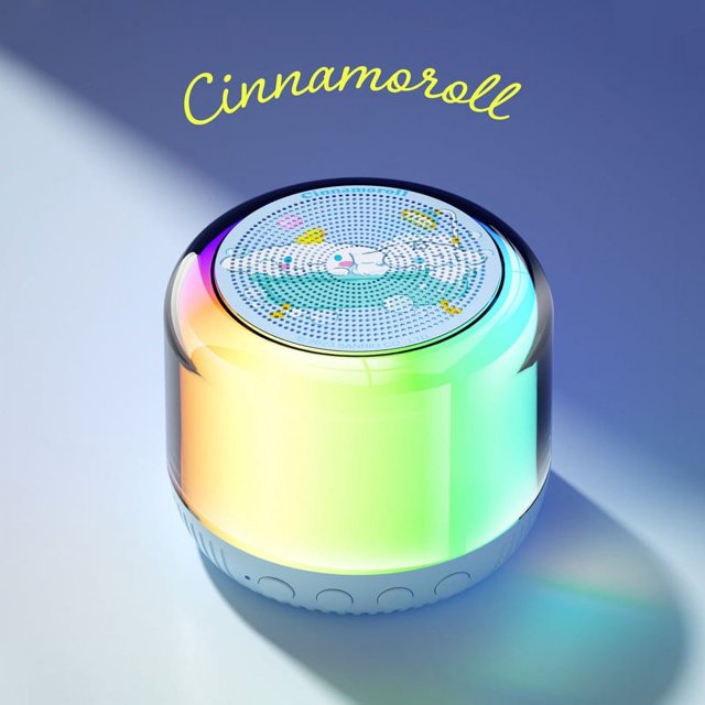 Altavoz Bluetooth portátil inalámbrico Sanrio Cinnamoroll Audio Kuromi Mini Subwoof My Melody Pochacco Anime Toy Girl Regalo de cumpleaños