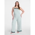 thumbnail image 2 of Joyspun Women’s Lace Trim Ribbed Pants, 30'' Inseam, Sizes XS-3X, 2 of 6