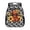 Cow Print Highland Cow Sunflower, variant on HUIACONG 13.5 Inch Kids School Backpack Moon Panda Print Adjustable Breathable Padded Shoulder Straps Water Resistant Multi-Pocket Sturdy Lightweight Large Capacity Bookbag for Elementary Preschool