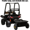 thumbnail image 4 of Lumiparty Trailer for Kids, Compatible with 12V Ride On Car Electric Truck, Unisex Kids(Trailer Only), 4 of 6