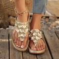 thumbnail image 6 of Comfortable Sandals for Women Ndbuld Women's Fashion Casual Spring And Summer Comfortable Solid Color Open Toe Thick Bottom Wedge Heel Slippers, 6 of 9
