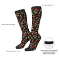 thumbnail image 4 of Pofeuu Sweet Red Cherry Print Stockings, Adult Running Hiking Socks for Youth and Adult, 4 of 6