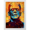 thumbnail image 2 of Stephen Chambers 11x14 White Modern Wood Framed Wall Art Titled - Frankenstein, 2 of 6