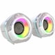 thumbnail image 2 of Bocinas Gamer BALAM RUSH GLIMM PENTA BG545 Inalambrica RGB Sonido Estereo 2.0 USB + Bluetooth 5.0 Blanco BR-941235, 2 of 6