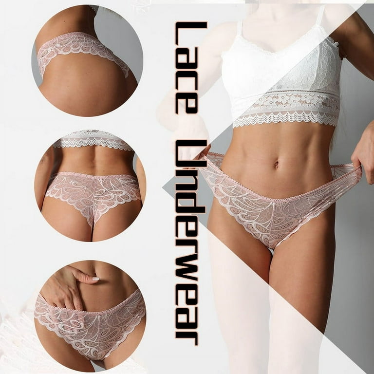 Cinvik 12 Packs Lace Underwear Assorted Sexy Seamless Hipster Panties, High  Rise, Silky-Feeling, Cheeky Bikini Panties 