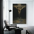 thumbnail image 3 of Salvador Dali Wall Art Prints 《Christ of Saint John of The Cross》 Poster Wall Art Poster Scroll Canvas Painting Picture Living Room Decor Home 20x30inch(50x75cm), 3 of 6