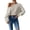 Beige, variant on Womens Sweater Oversize Knitted Long Sleeve Off Shoulder Ribbed Knit Backless Trendy Clothes 2025