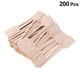 thumbnail image 3 of EeaseMX 200 agitadores de café desechables de madera con cabezal cuadrado para té y bebidas., 3 of 7