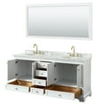 thumbnail image 5 of Wyndham Collection WCS202072DWGCMUNOM70 Deborah 72" Free Standing Double Vanity Set -, 5 of 7