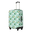 thumbnail image 2 of Cauagu Horse And Flower Print Travel Luggage Cover,Travel Dust-proof Suitcase Cover Softside Suitcase Protector for 18-32inch,Not Included Suitcase, 2 of 8