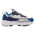 thumbnail image 2 of Fila Ray Tracer Womens Shoes Size 6, Color: White/Ink Blue/Grey, 2 of 5