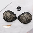 thumbnail image 2 of Yuanlong Womens Strapless Backless Bra Floral Lace Push Up Adhesive Bra Front Snap Closure Reusable Silicone Waterproof Bra, 2 of 4