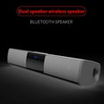 thumbnail image 2 of Flmtop Home Theater Long Soundbar FM Radio Subwoofer Stereo Wireless Bluetooth-compatible Speaker, 2 of 10
