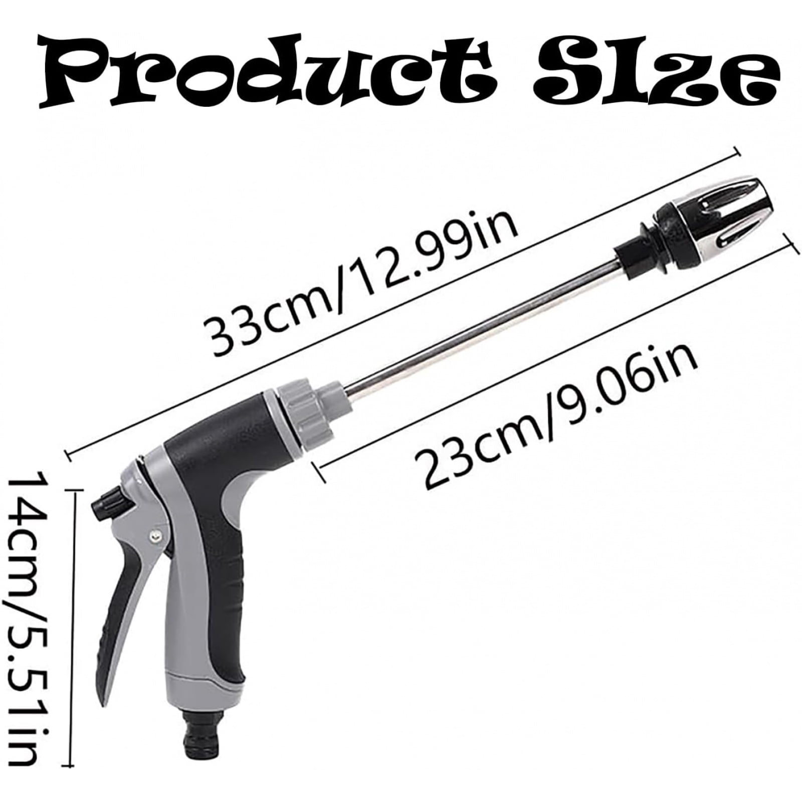 Pressure Washer - 15x More Powerful Than Hoses, Power Washer, quoxis Spray Nozzle, 360 °   Rotating for Three Spray Modes with Foam Pot, Effortless Dirt & Stain Removal