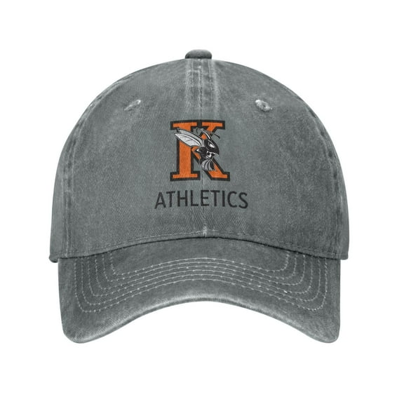 Kalamazoo College Hat Adult Adjustable Classic Washed Casquette Cap Hat Baseball Cap