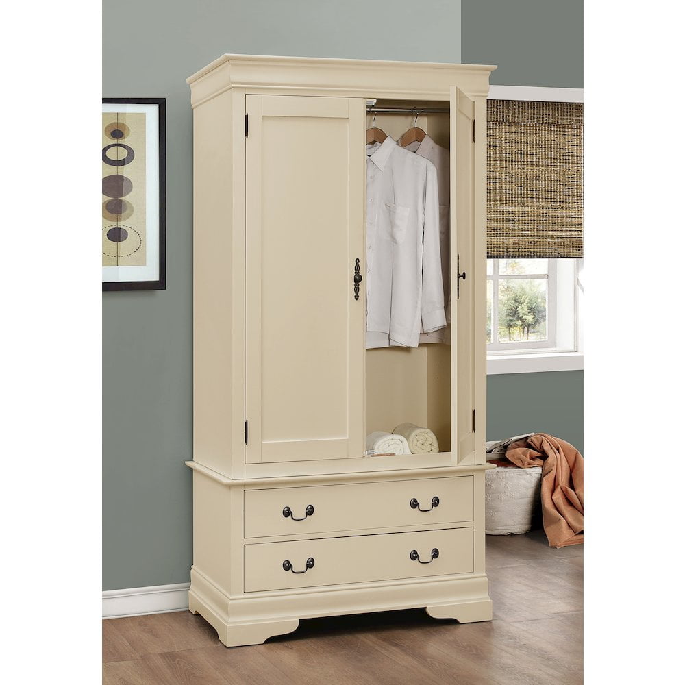 Glory Furniture Louis Phillipe G3175-A Armoire , Beige
