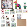 thumbnail image 1 of Equipo creativo para elfos, gafas de cuenta regresiva de 24 días para Navidad, tarjeta de oso, kit de elfo navideño, 1 of 5
