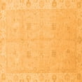 thumbnail image 1 of Ahgly Company Indoor Square Oriental Orange Traditional Area Rugs, 3' Square, 1 of 4