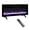 Antique Black 37, variant on 23 inch Infrared Quartz Heater Fireplace Insert with Realistic Logs and Brick Design, Antique Black, 1500W for Spaces up to 400 sq ft