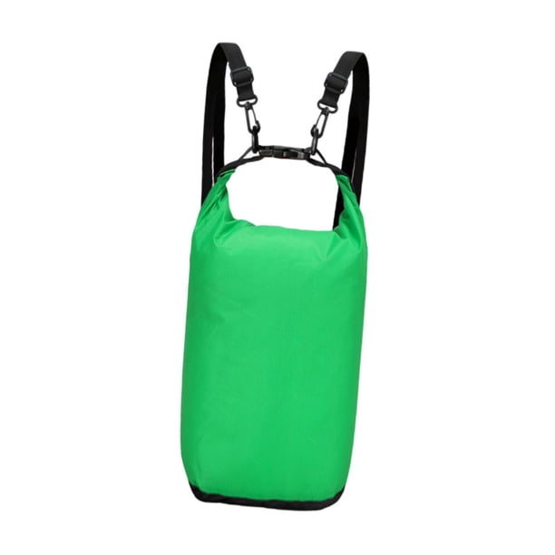 Bolsa impermeable seca de gran capacidad, resistente, para playa, kayak y rafting. Verde hierba
