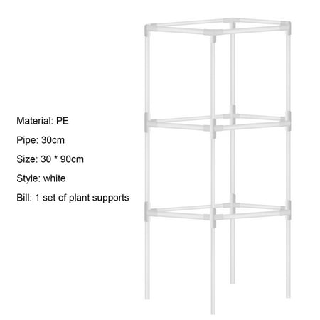 

XINHUADSH Vine Trellis Support Load Bearing 1 Set Plant Growing Bracket Connector Easy to Install Practical for Yard