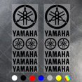 thumbnail image 4 of Kit de calcomanías de vinilo para casco de motocicleta, tanque, bicicleta y logotipo de Yamaha, 4 of 5