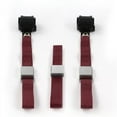 thumbnail image 1 of AMC Eagle 1979-1987 Airplane 2 Point Burgandy Retractable Bench Seat Belt Kit - 3 Belts, 1 of 1