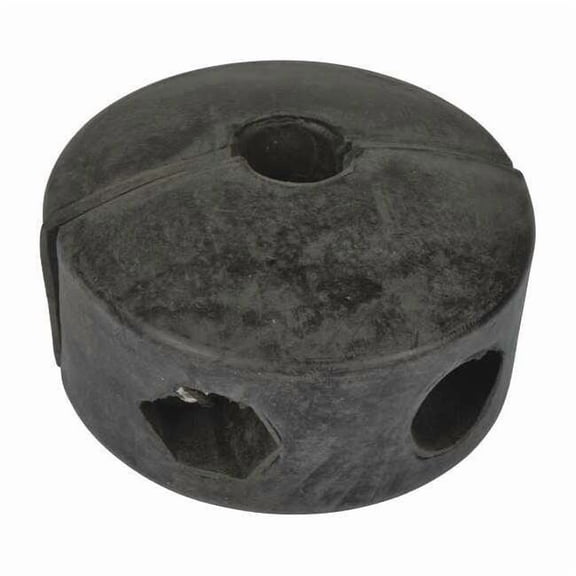 Speedaire Bumper Stop,1/4 in,Polypropylene/PVC TT2CUA13G